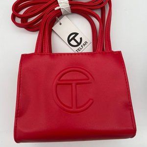 Telfar Small Red Shopping Bag